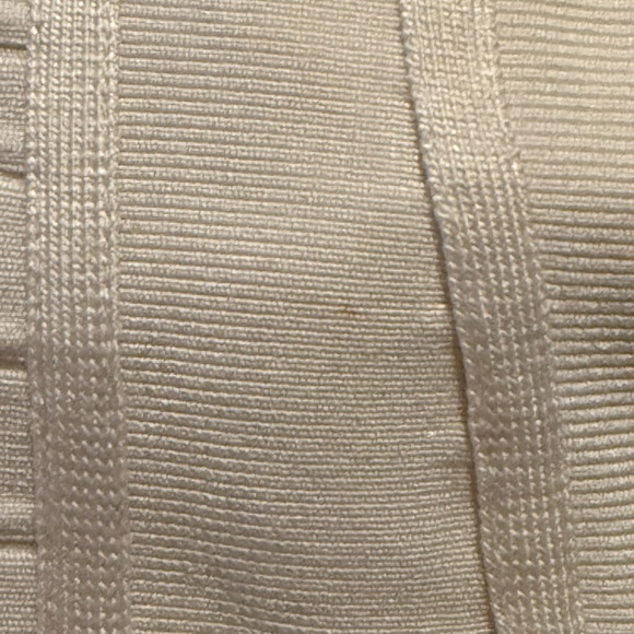 Herve Leger Bandage Dress size M (Alabaster White) - Picture 7 of 7